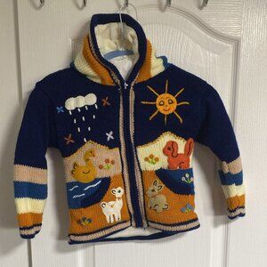 PERUVIAN WOOD SWEATER KID